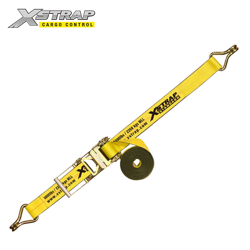 61716-3 Inch ratchet straps with wire hooks