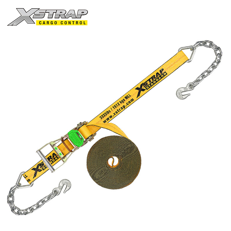 61729 2 Inch long-wide handle ratchet with web clamp - chain anchors