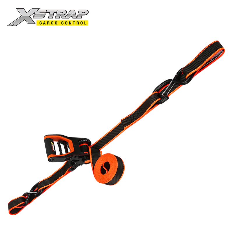 61404-1.25 Inch ratchet straps with soft loops
