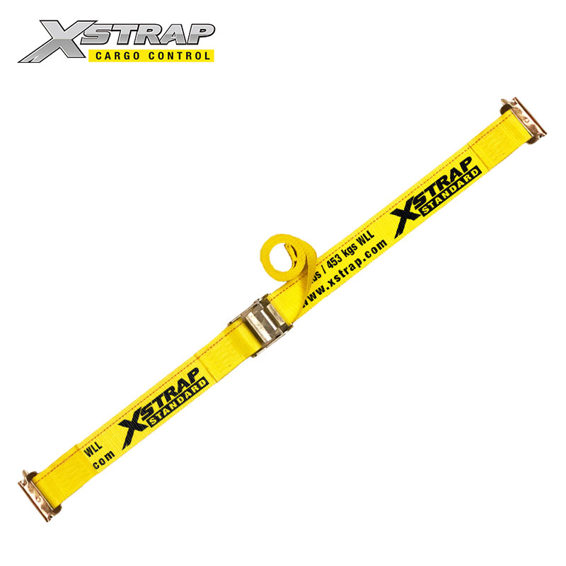 63442-2 Inch cam buckle straps with spring E-fittings