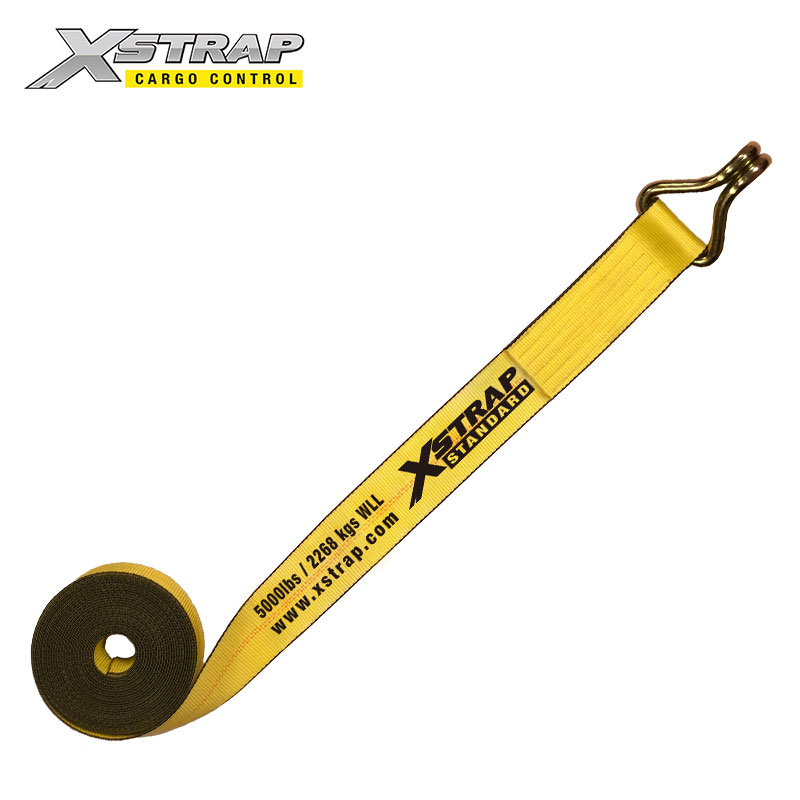 61872-Standard 3 inch winch straps with wire hook