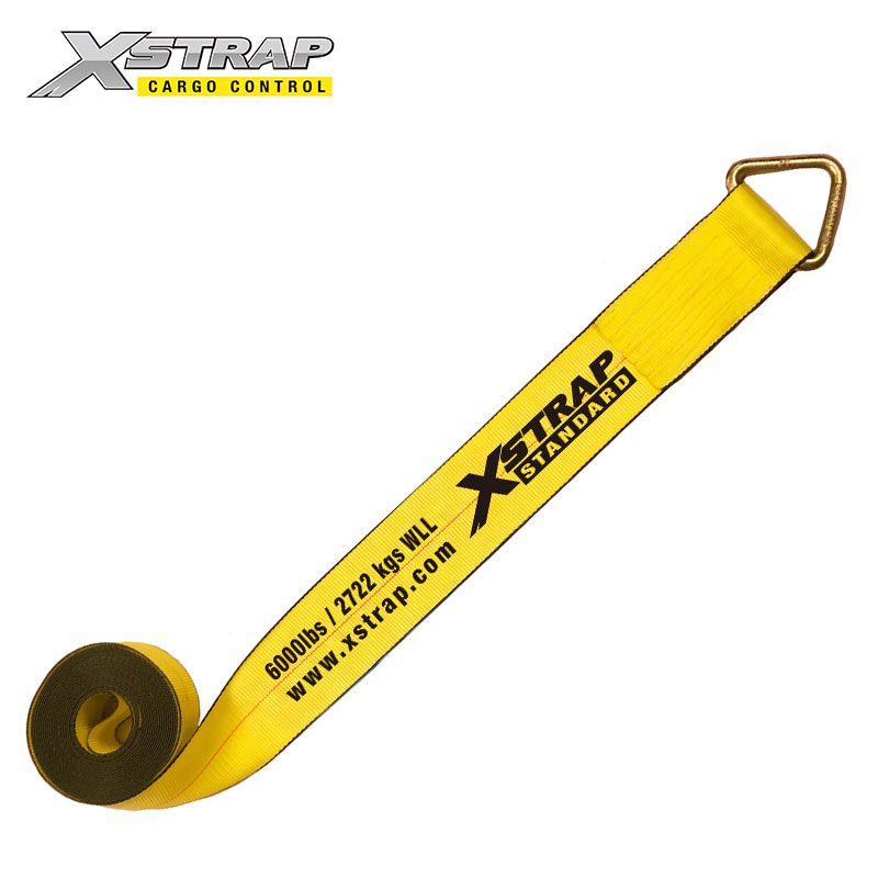 61876-Standard 4 inch winch straps with delta ring