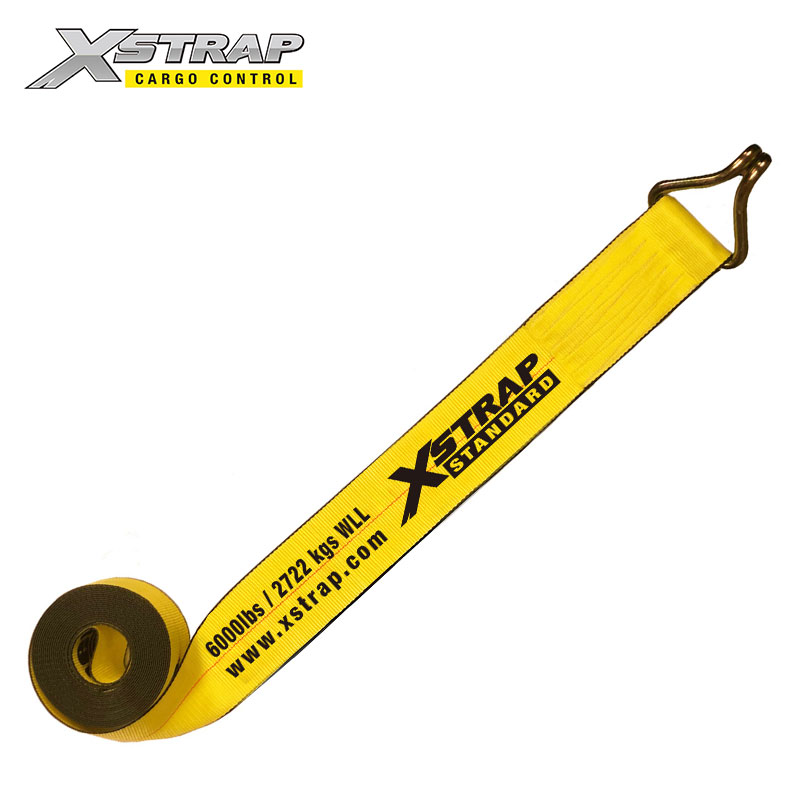 61878-Standard 4 inch winch straps with wire hook