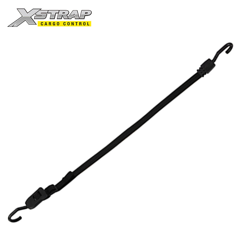 Adjustable bungee cords with hooks