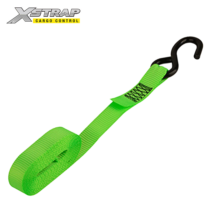 61112-1 Inch ratchet straps with L shape handle