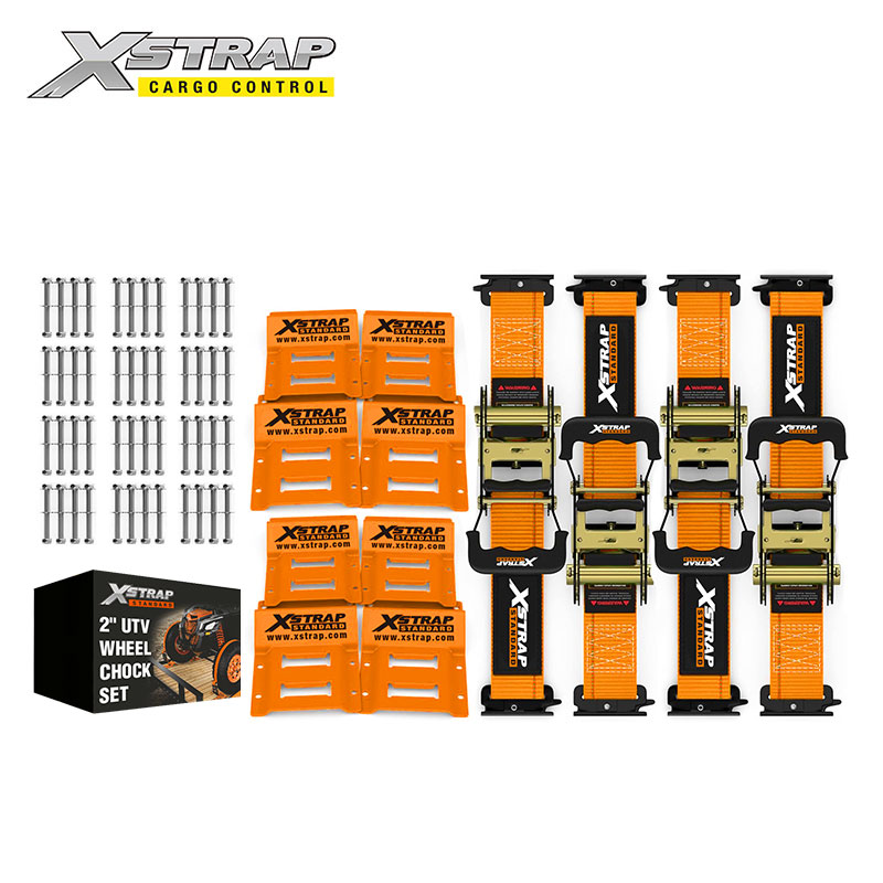 61831-2 Inch UTV wheel chock set