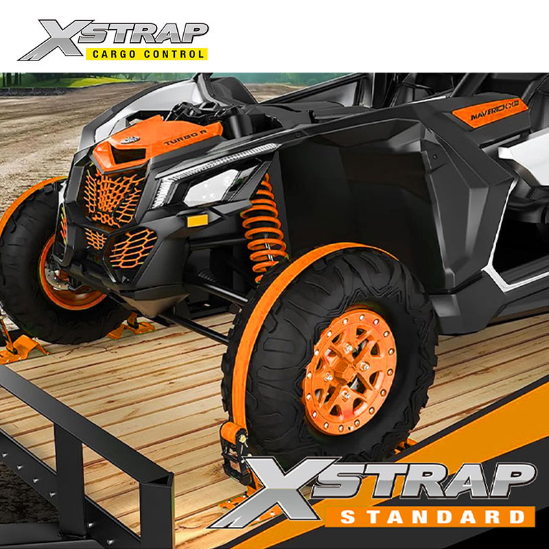 61831-2 Inch UTV wheel chock set