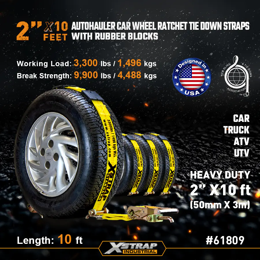 Auto Hauler Straps
