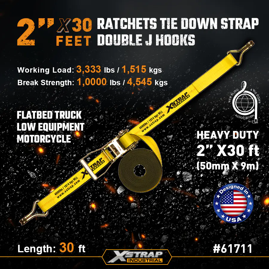2 Inch Ratchet Straps