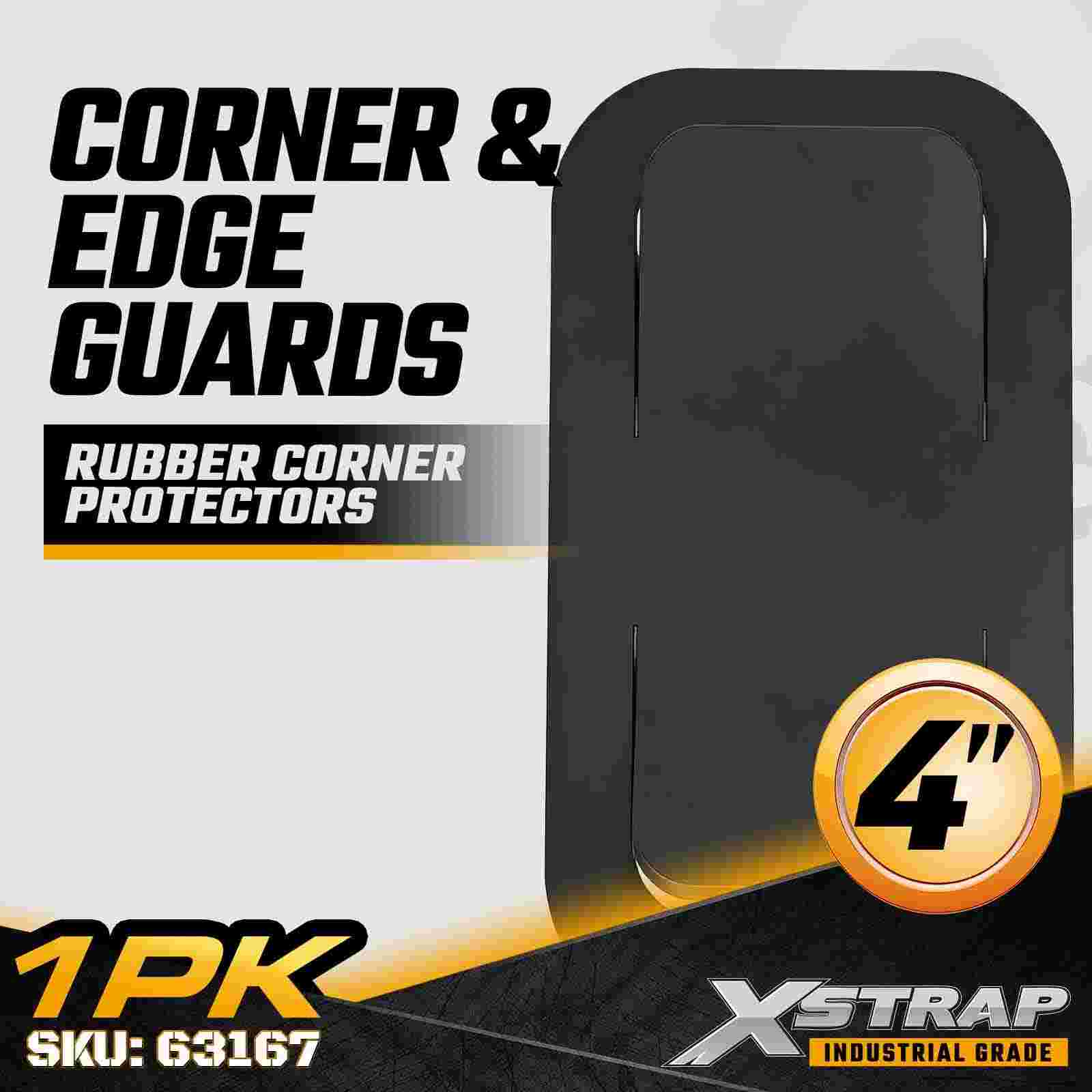 Xstrap 63167 Rubber Corner Protectors For Up to 4