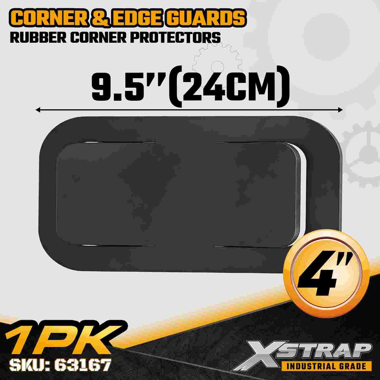 Xstrap 63167 Rubber Corner Protectors For Up to 4