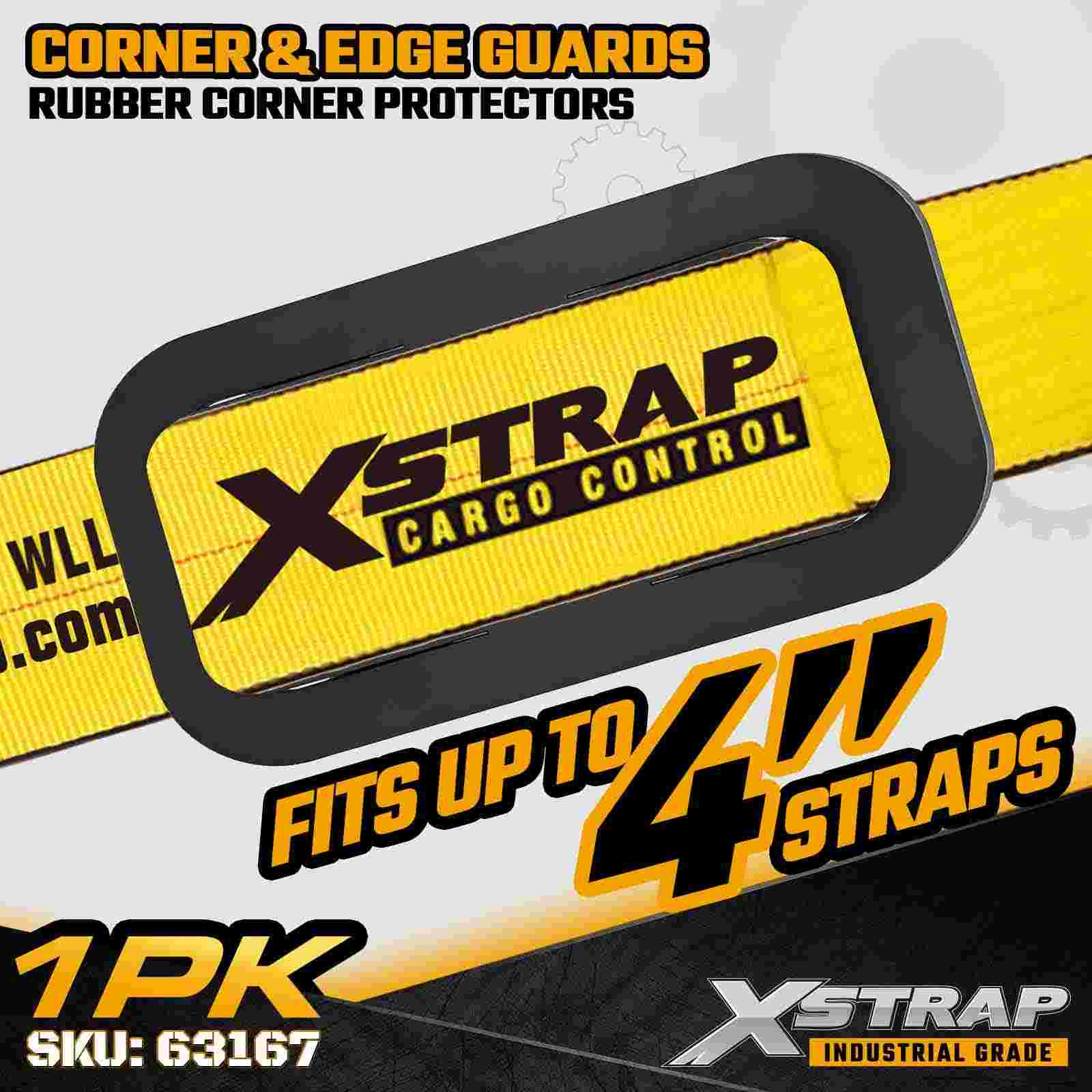 Xstrap 63167 Rubber Corner Protectors For Up to 4
