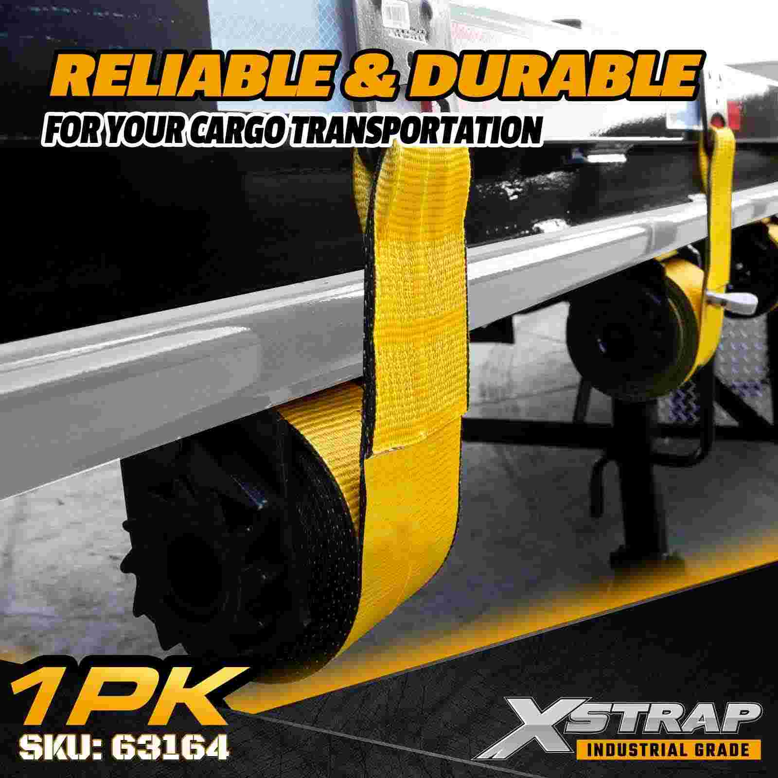 Xstrap 63164 Aluminum C Track 6ft High-Strength Aluminum Extrusion Weld-On Mount for Sliding Winches