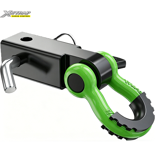 XSTRAP 43434 2 inch shackle hitch receiver 3/4 inch D ring W/Trailer Hitch Pin