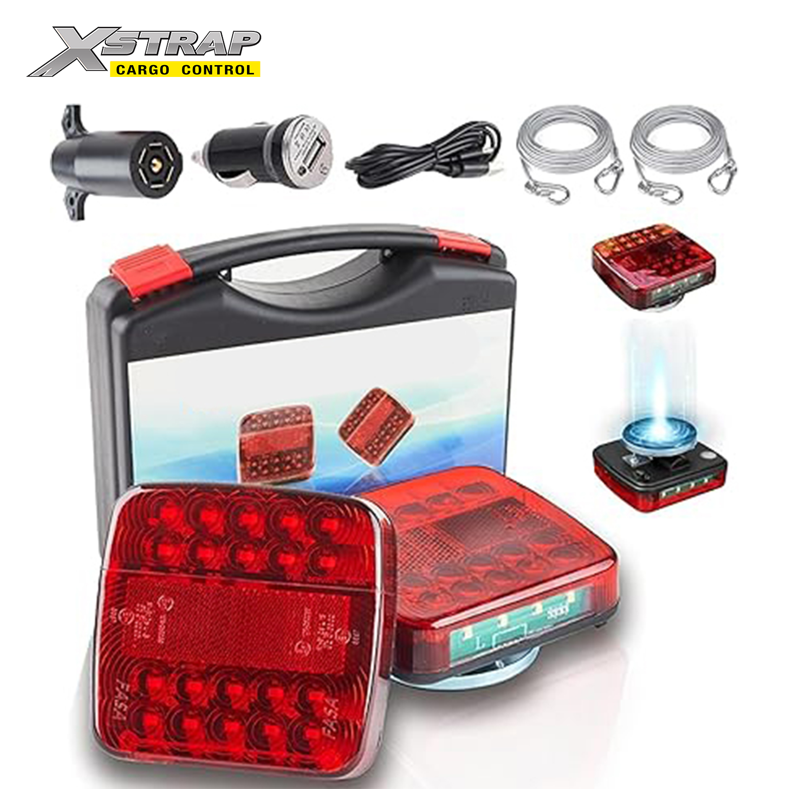 Xstrap 49179 Wireless Trailer Lights Magnetic