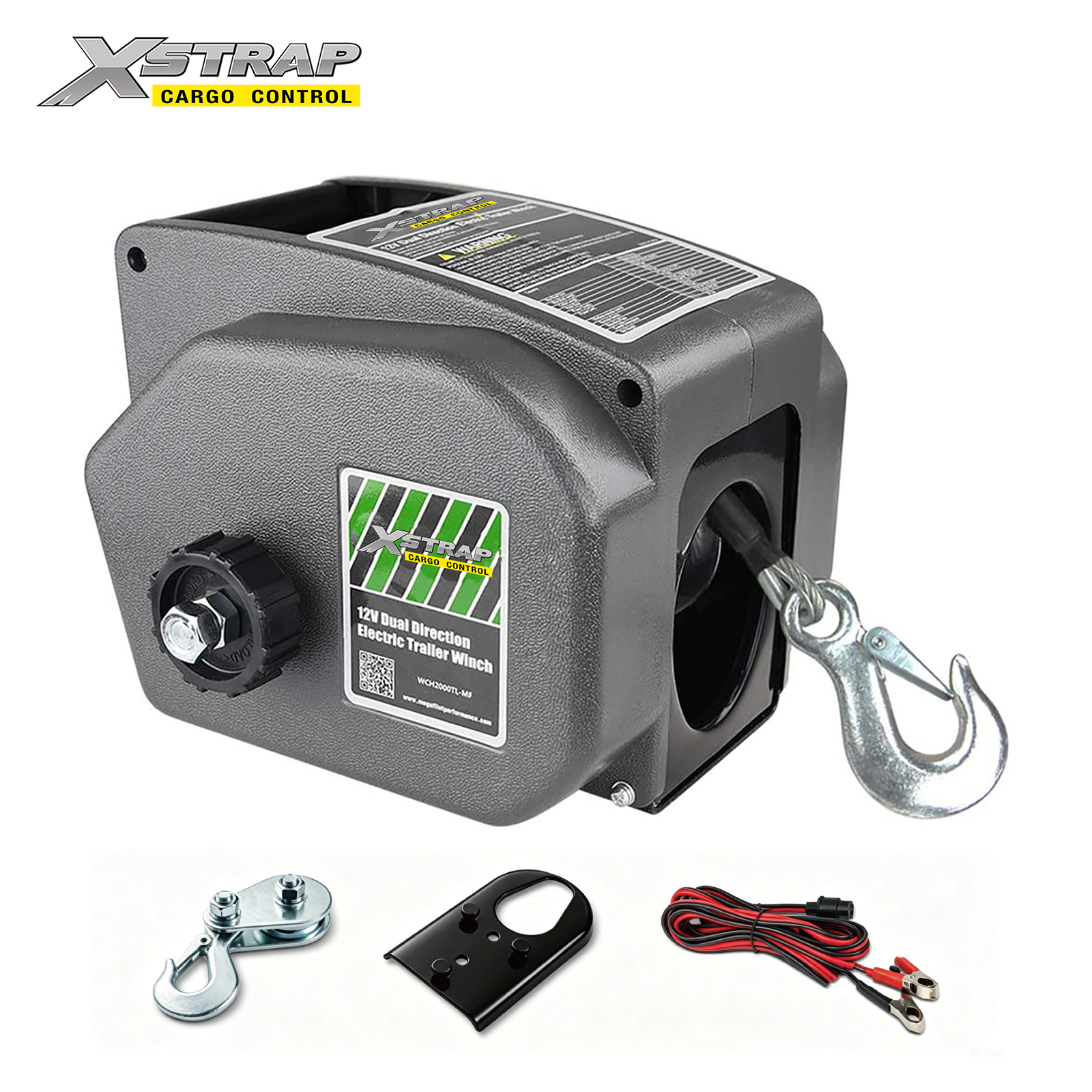 Xstrap 6000 lbs Reversible Electric Winch