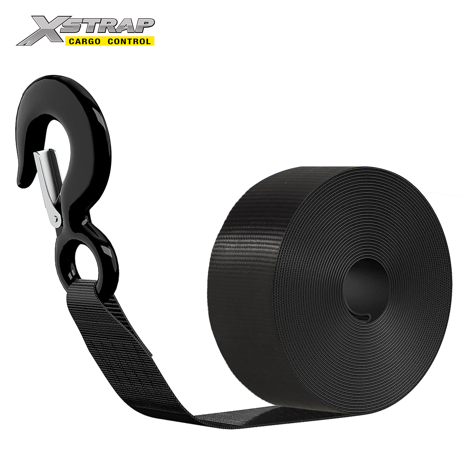 Xstrap Heavy Duty Boat Trailer Winch Strap with Hook