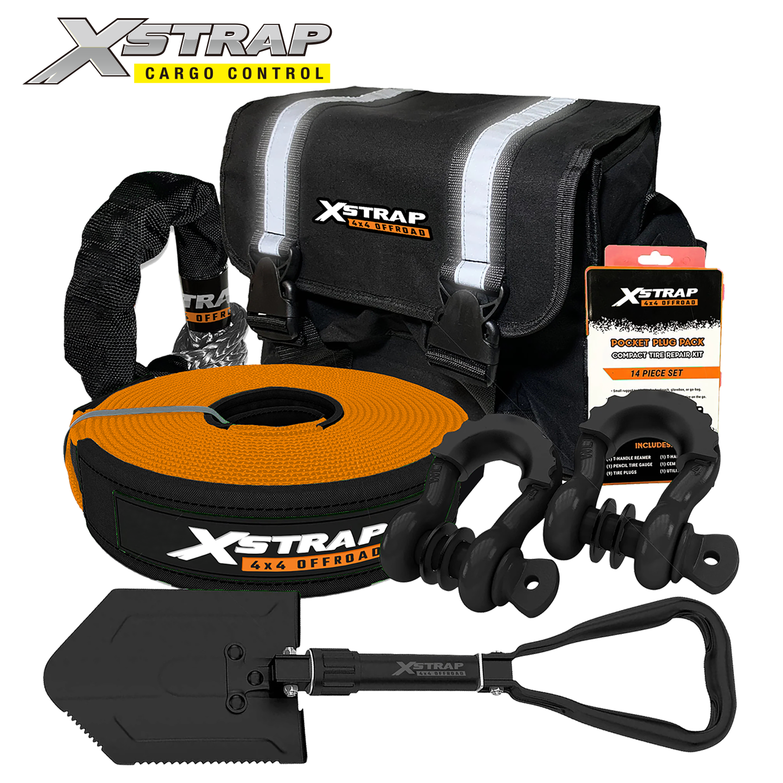 Xstrap 40156 Jeep/Bronco/Truck Pro Recovery Kit