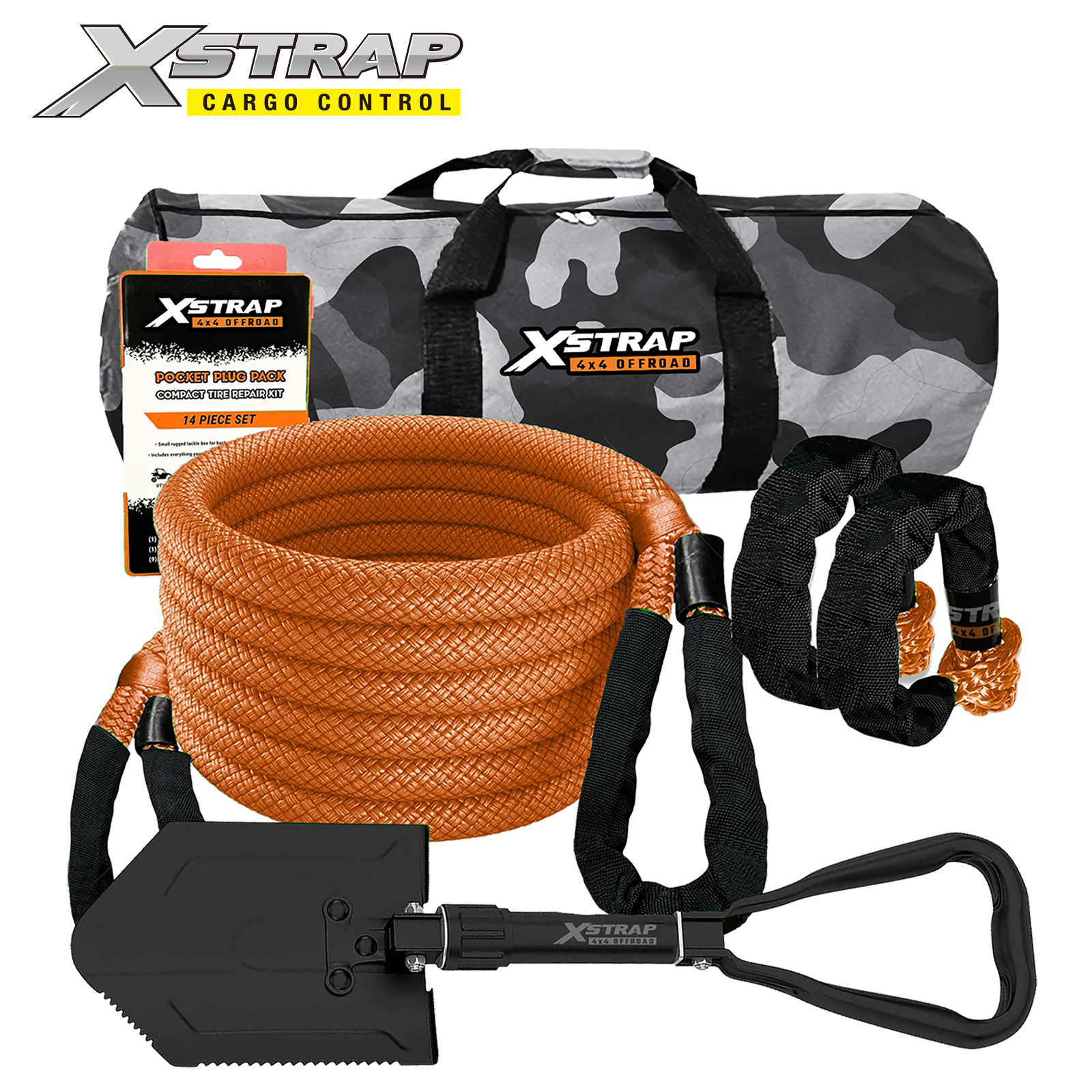 Xstrap 40159 Jeep/Bronco/Truck Pro Kinetic Recovery Kit