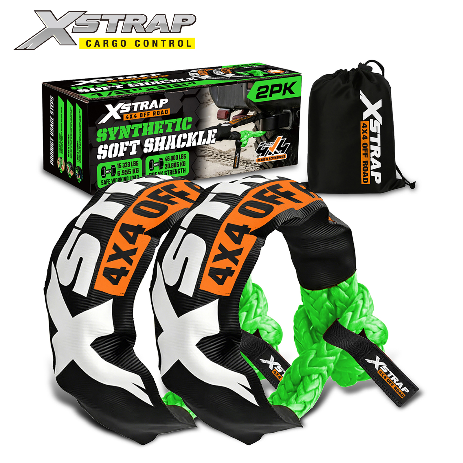 Xstrap 40424 Synthetic Soft Shackles