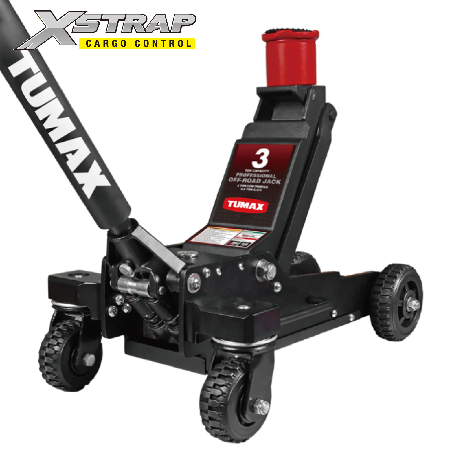 Xstrap 45202 3 Ton Big Wheel Off-Road Floor Jack