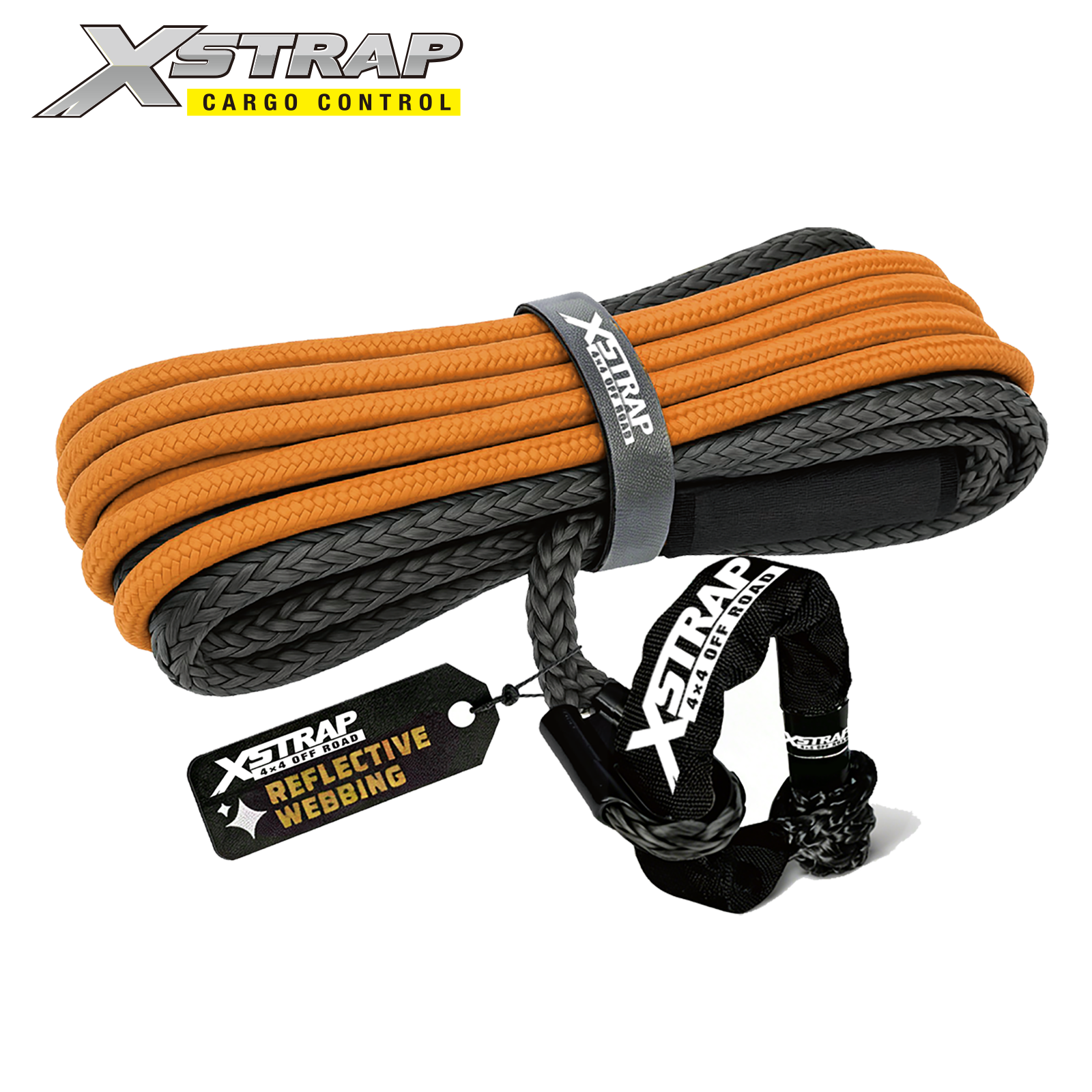 Xstrap 47442 Synthetic Winch Rope with 3/8
