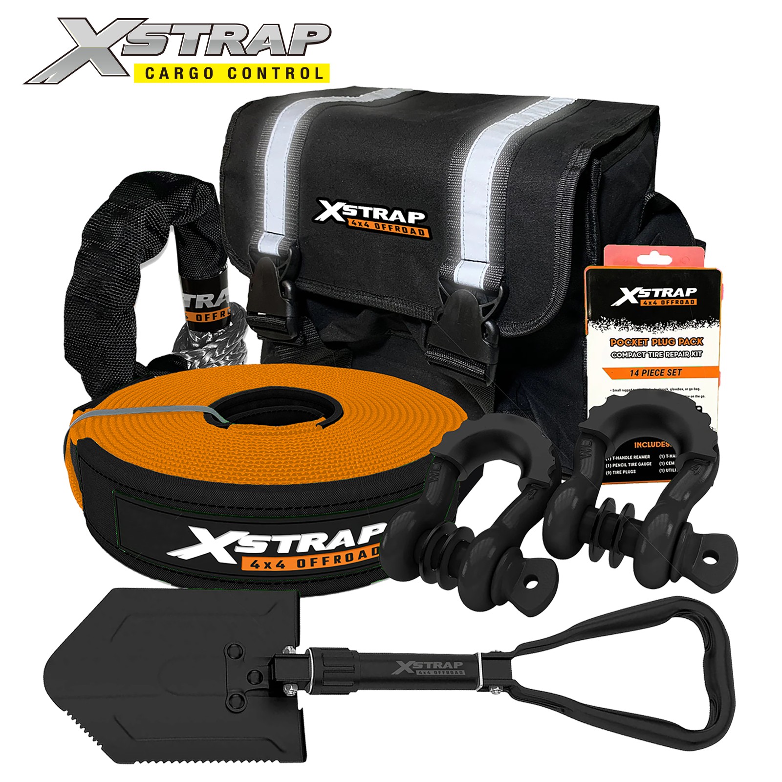 Xstrap 40156 Jeep/Bronco/Truck Pro Recovery Kit