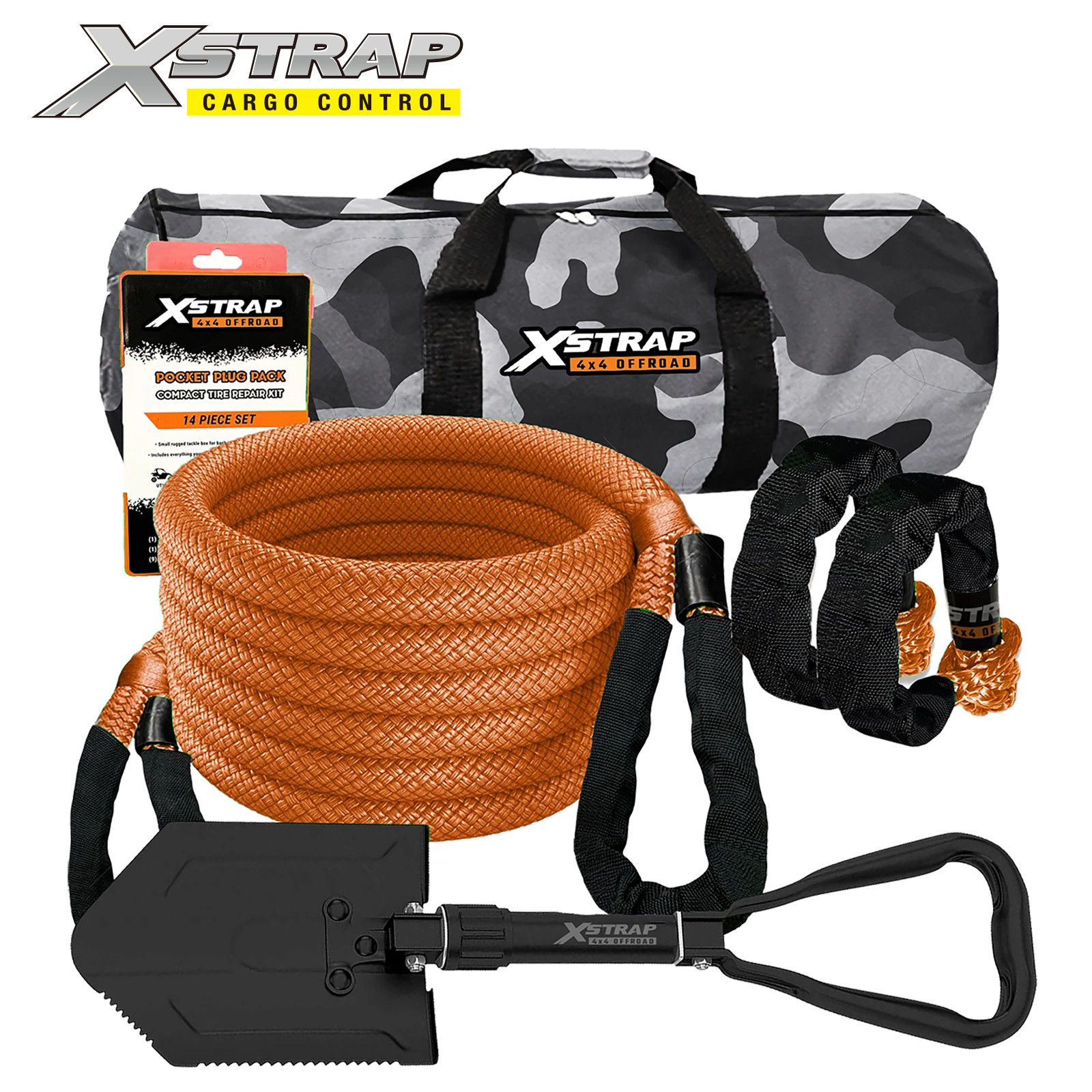 Xstrap 40159 Jeep/Bronco/Truck Pro Kinetic Recovery Kit