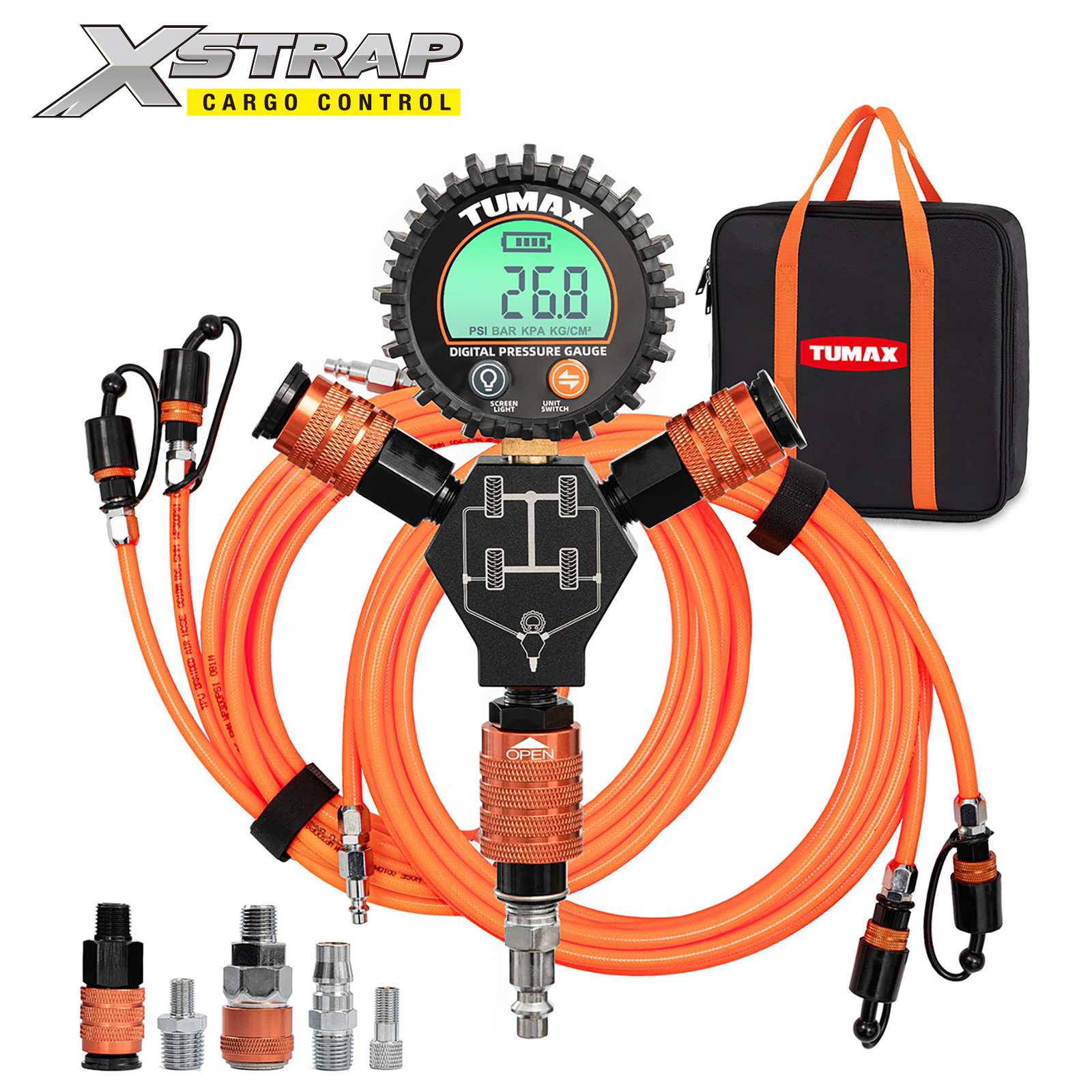 Xstrap 42300 14-Piece Tire Repair Kit with Storage Case