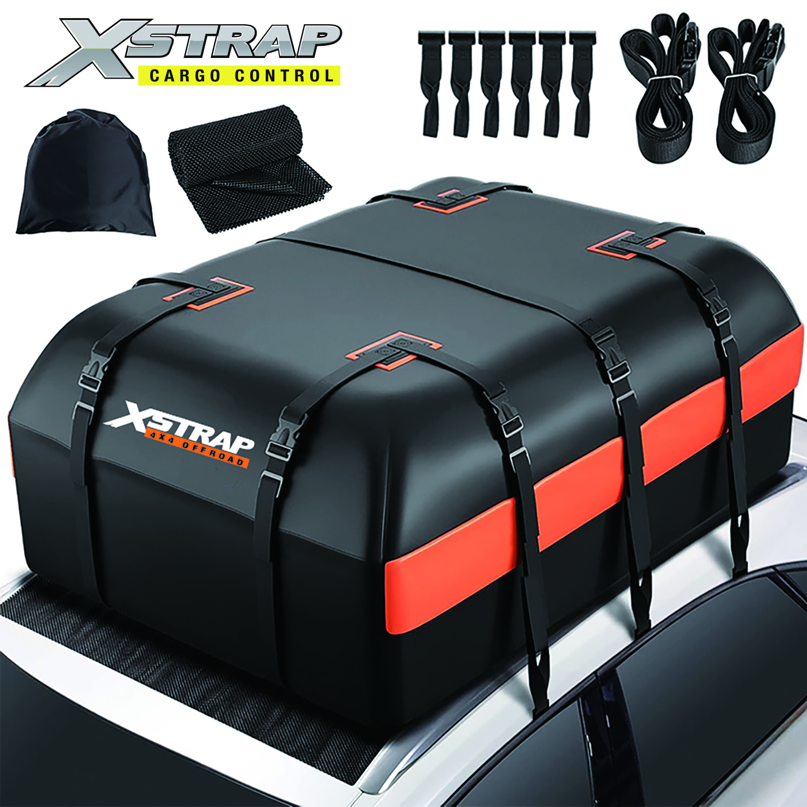 Xstrap 44309/44310 Waterproof Soft-Sided Roof Rack Cargo Bag