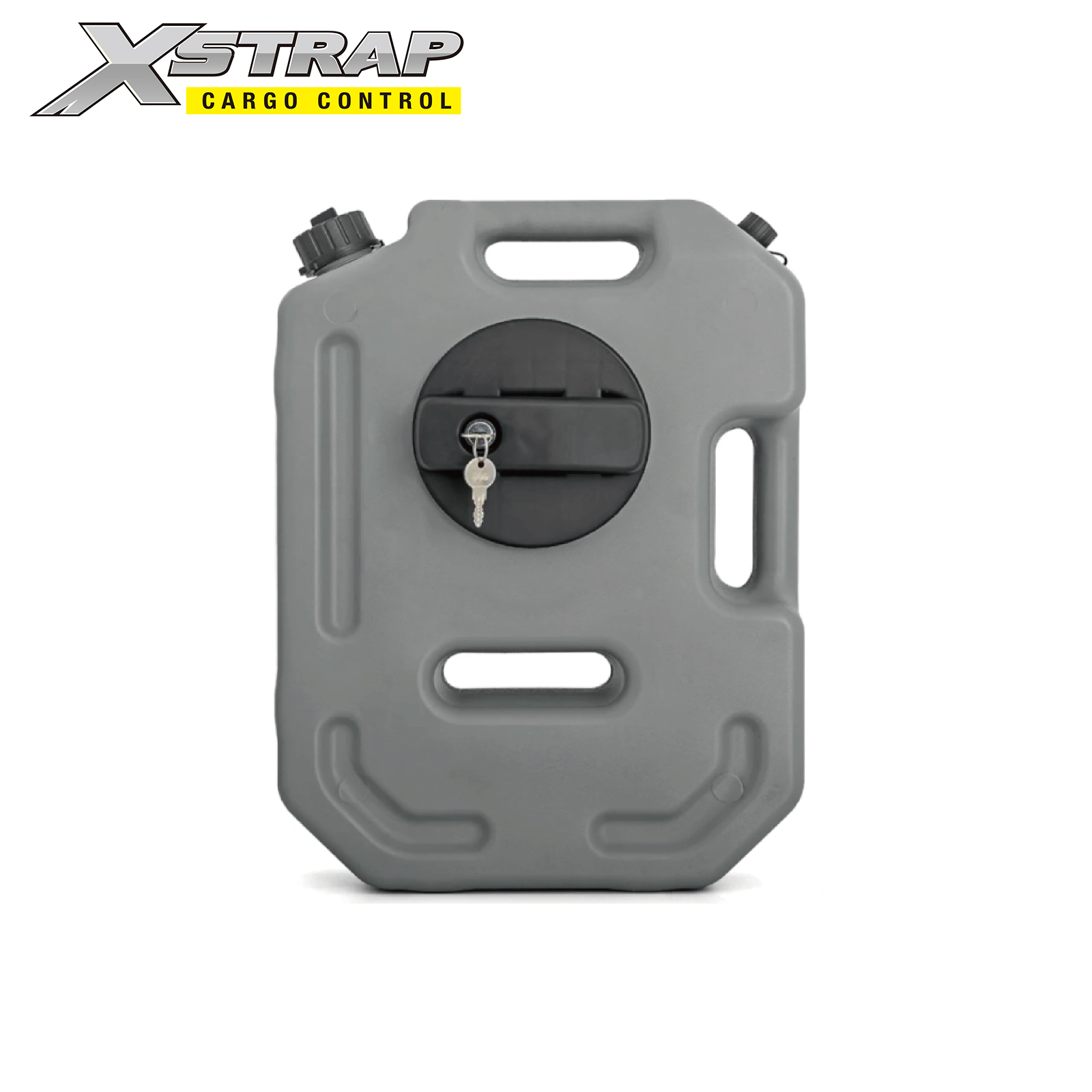 Xstrap 44402 2.6 Gallon Flat Fluid Container with Lockable Mount